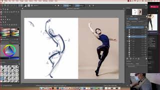 Gr11 Gesture Drawing Demonstration