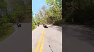 Tail of the dragon Fz / R1 run #yamaha #bikelife #tailofthedragon #fz07 #cp2 #r1 #cp4