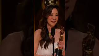 Michelle Yeoh | Oscar Award | | Motivational Speech