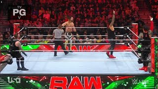 The usos vs Seth Rollins and Kevin Owens 💯🔥 | #wwe  Raw highlights today 20 December 2022