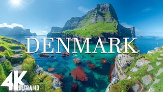 FLYING OVER DENMARK (4K UHD) – расслабляющая музыка и красивые видеоролики о природе – 4K видео HD