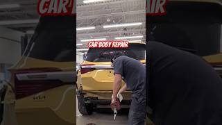 Car body Repair Denting and painting #auto #car #automobile