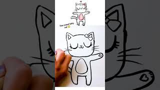 Draw the cutest kitty cat 🐱