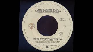 1982-Marshall Crenshaw-You're My Favorite Waste Of Time(Mono)