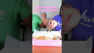 Dolly Parton Krispy Kreme Donut Review #dollyparton #dollypartondonutsreview #krispykremereview