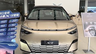 2024 Xpeng X9 MPV Interior and Exterior 4K