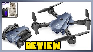 Snaptain A10 - Mini foldable Quadcopter Drone w/ 720p camera - Review & Flight (+drone cam)