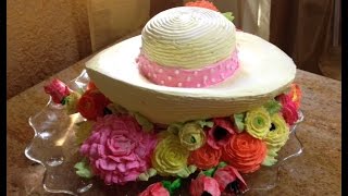 Gardener's Hat Cake / Cake Decorating