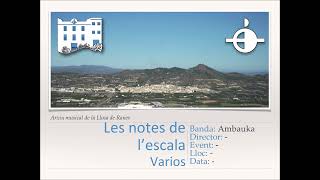 Les notes de l'escala - Varios [Versión original]