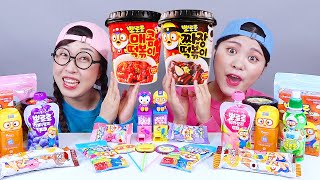 Десерт с желейным соком Pororo Tteokbokki Мукбанг ДОНА DONA