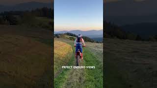 PRFECT ENDURO VIEW FOR END OF RIDE #sunset #enduro #nature