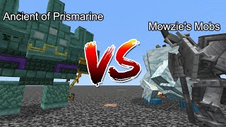 Ancient of Prismarine vs Mowzie's Mobs  Minecraft  Mob Battle