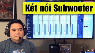 Có bao nhiêu cách kết nối Subwoofer?