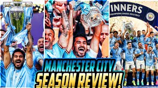 CITY WIN HISTORIC TREBLE | Season Review @Blue Balls MCFC Podcast