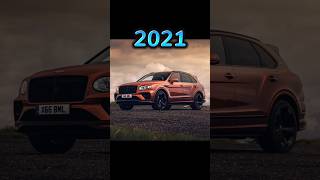 Evolution of Bentley Bentayga (2015-2026) || The only SUV from Bentley and Rival of cullinan #shorts