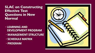 School Learning Action Cell on Constructing Effective Test Questions in New Normal