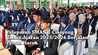 Pelepasan SMAN 1 Cisayong Tahun Ajaran 2023/2024 Berjalan Penuh Haru