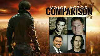 LEON S KENNEDY - VOICE ACTORS COMPARISON