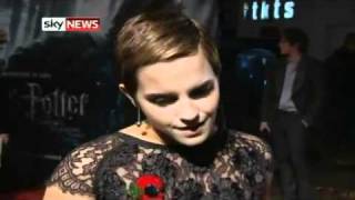 Sky News at the Deathly Hallows Premiere in London (2010)