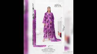 ZIVA #COMING SOON 💖#2024 COLLECTION  #3PCS SUIT  @FAIZAN FABRIC