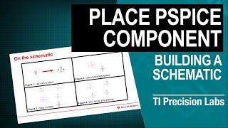 PSpice for TI - Place a PSpice component