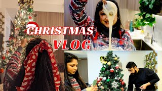 Our CHRISTMAS Special VLOG 2021| Let's BAKE Together |Decorate The TREE With Us| Life In #Toronto