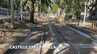 ¡VAN CON RETRASO, PERO SOLO FALTA ESTE TRAMO! OBRAS TRANVÍA DIAGONAL JULIO 2024