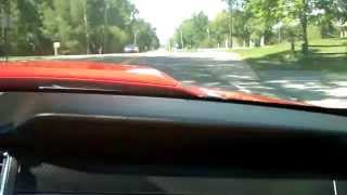 2012 mustang magnaflow exhaust in car top down