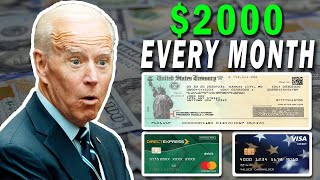 YES! FINALLY! $2,000 Fourth Stimulus Cash Payment Coming? | Stimulus Every Month 2021 | Credit Oaks