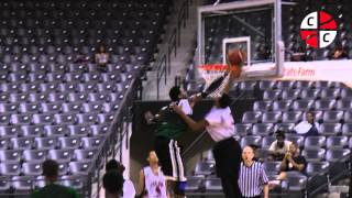 Freshman big Victor Enoh DENIES dunk with vicious block