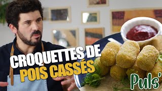 CROQUETTES DE POIS CASSÉS - Puls' Cuisinez les légumineuses