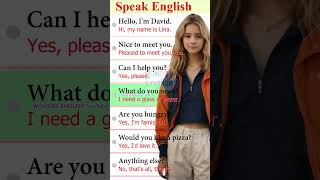 English speaking practice How to speak English quickly? English question answers #americanenglish