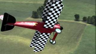 Rise of Flight - Pfalz D.IIIa Red Skin