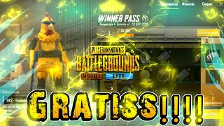 Ya salió | Winner Pass Gratis | Pubg Mobile Lite | Todo lo que trae | Temp 4