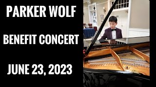 Parker Wolf (age 13) - Benefit Concert June 23, 2023