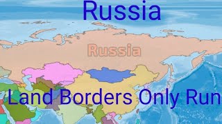 Can You Beat Dummynation With Only Land Borders As Russia?