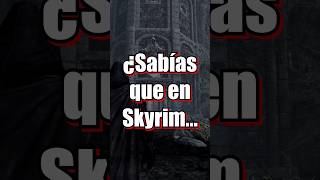 ¿SABÍAS QUE EN SKYRIM... HAY UNA MISIÓN DE LA HERMANDAD OSCURA OCULTA? #shorts #skyrim