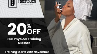 PROMO ON FABSTOUCH TRAINING 💃💃💃