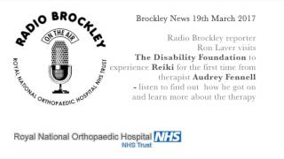 Brockley News 19th March 2017 - Reiki Therapy at TDF