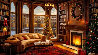 Christmas atmosphere🎁Cozy Room Space at Night with Christmas Music to help You Relax and Sleep Well