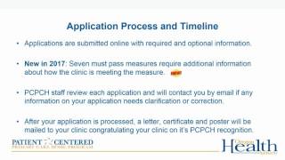 Questions about the PCPCH 2017 Standards: Office Hours