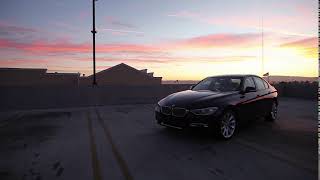 Sunset with the BMW 3 Series