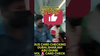 NOL CARD checking in Dubai 🇦🇪 Public BUSES #shorts