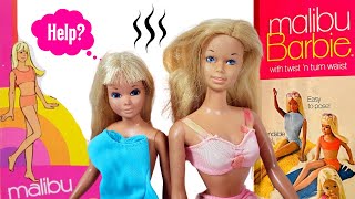 Malibu P-U! Reducing vintage Barbie doll odors, part 1