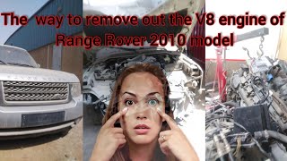 The 2010 Range Rover How to  remove engine#nasautoblackmechanic