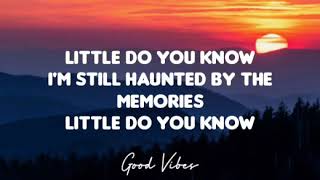 Alex & Sierra - Little do you know (Lyric Video)🎵