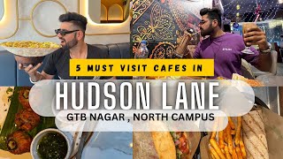 GTB Nagar Must Visit Cafes | Hudson Lane Cafes | Must Visit cafes In North Campus | Sanchit madan