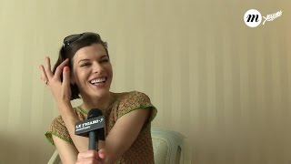 Milla Jovovich interview in Cannes