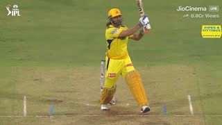 Ms Dhoni Batting Today Ms Dhoni Batting 28* 9 Dhoni Batting Dhoni Six Today #cskvclsg #dhoni #ipl