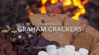 How To Make Homemade Graham Crackers!